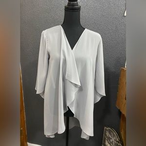 Alfred Angelo Smoke Gray Chiffon Jacket Style 700